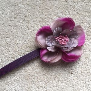 Ann Taylor Loft Flower Statement Belt